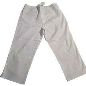 Rudy Red Women Capri Size 18 White Nwt Please Read